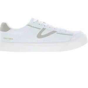 Tretorn Women's Lace-up Sneakers White NIB